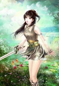穿過你的黑髮的我的手